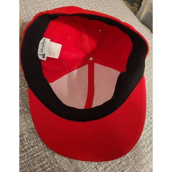 Disney Mickey Mouse Hat Cap Authentic Original Turn It Up & Rock Out WILD! Red - Picture 7 of 8